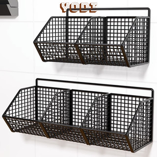 Kệ nghiêng thép sơn tĩnh điện, kệ nghiêng 2 ngăn và 3 ngăn thiết kế dán tường, kệ đựng rau củ nhà bếp không gỉ set
