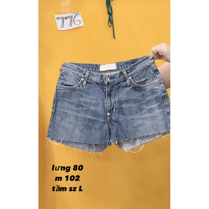quần short jean size L.S776