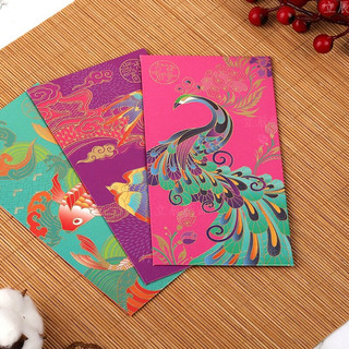 Bao lì xì chim, thỏ, công LC21( 6cái /1 set)