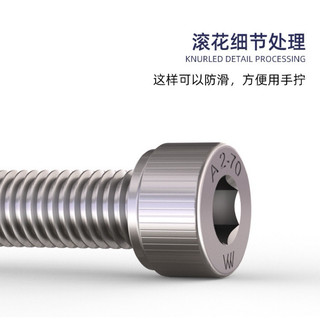 Ốc Inox304 M6 (6li) Spirit Beast - (5 con)