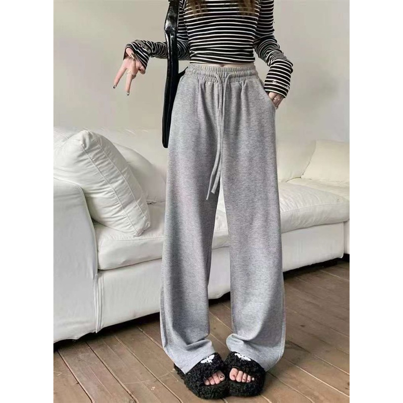 1133 quần xuông nỉ lót lông cạp chun