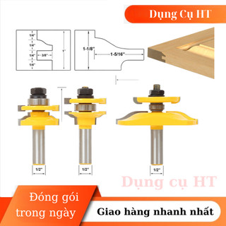 Mũi phay cánh tủ bếp cốt 12ly7 chất liệu hợp kim cao cấp .