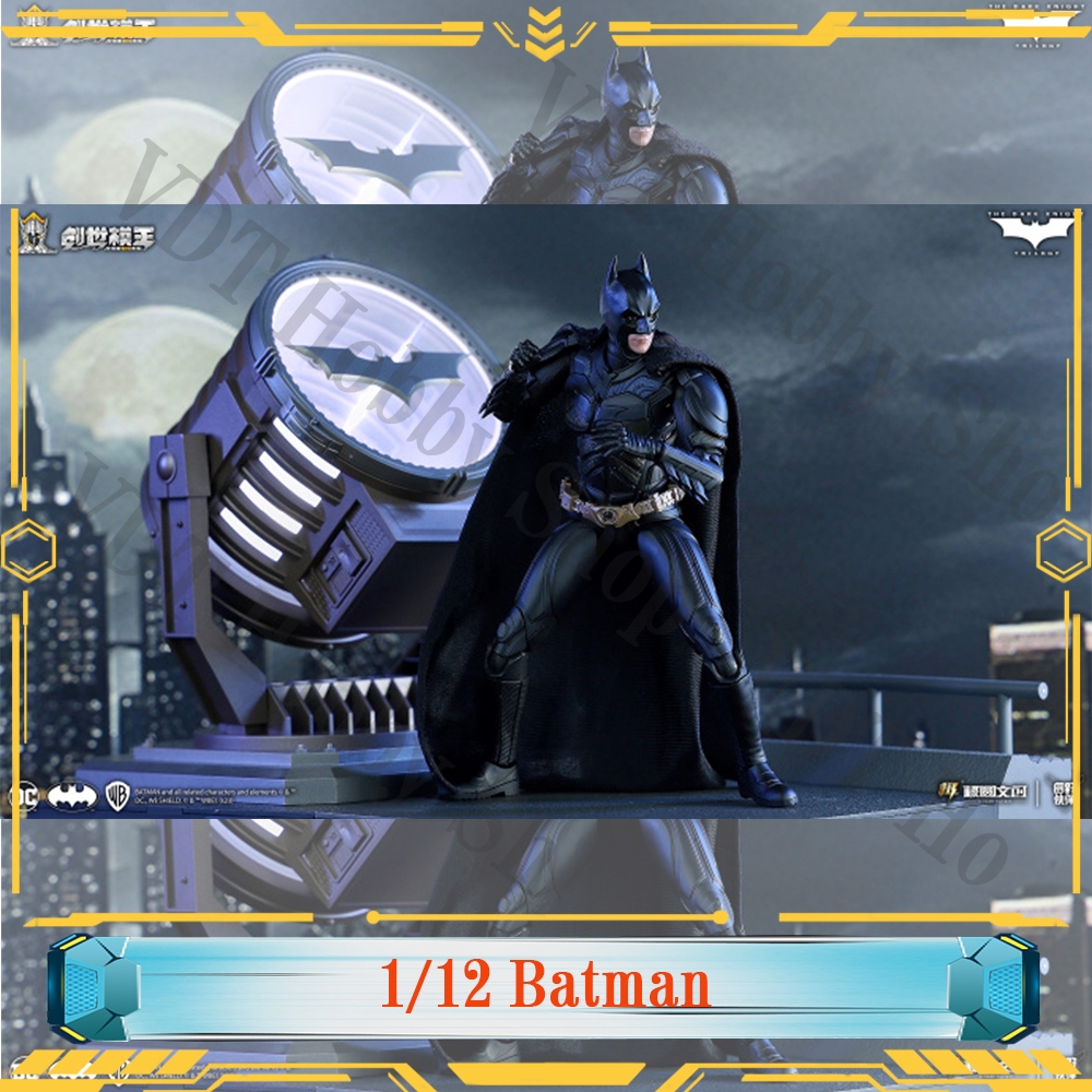 Mô hình lắp ráp 1/12 Batman + Bat Signal