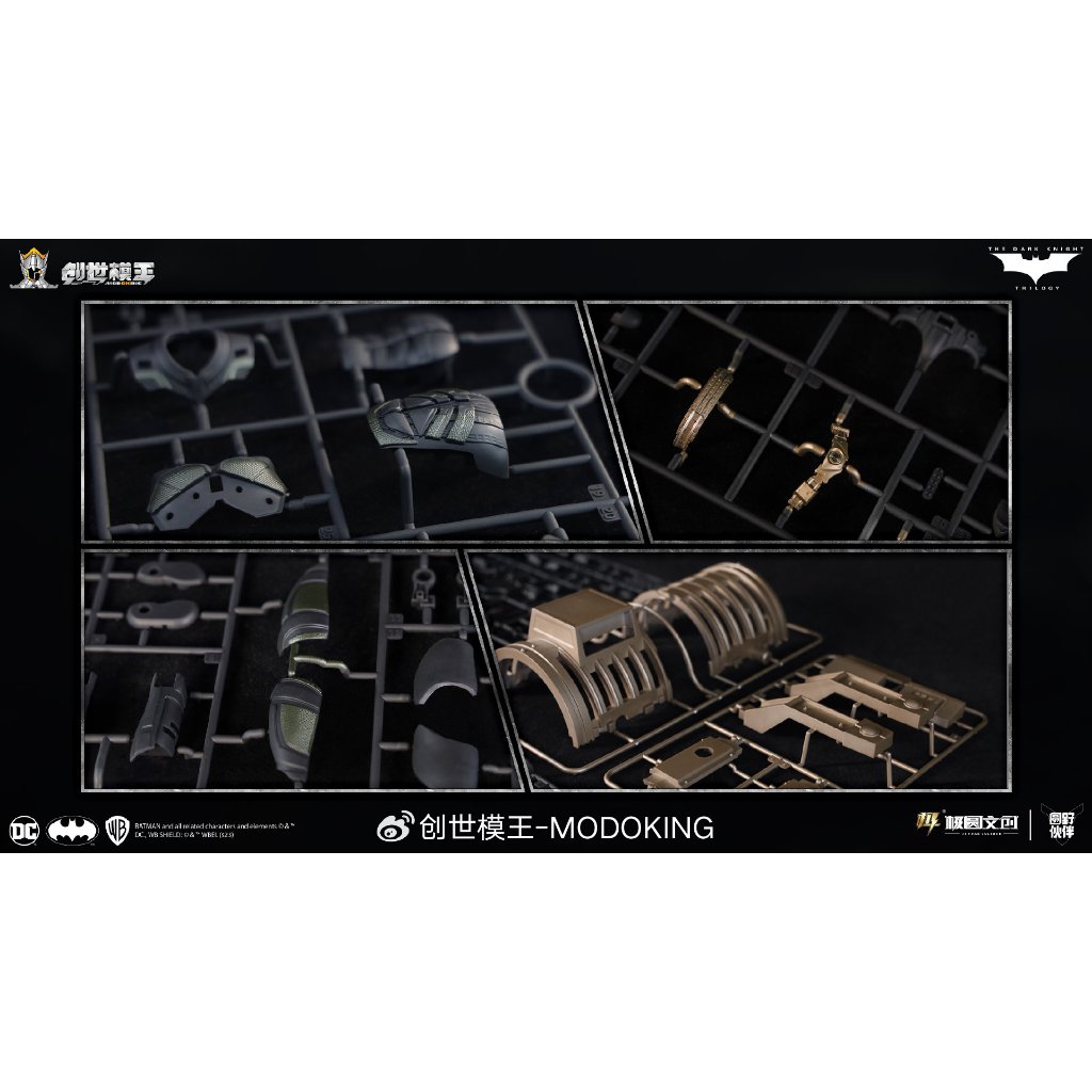 Mô hình lắp ráp 1/12 Batman + Bat Signal