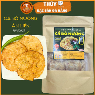 Cá Bò Nướng Gia Vị Ăn Liền Túi 500gr Đặc Sản Đà Nẵng Ngon Làm Quà Nhà Thúy Đặc Sản Đà Nẵng
