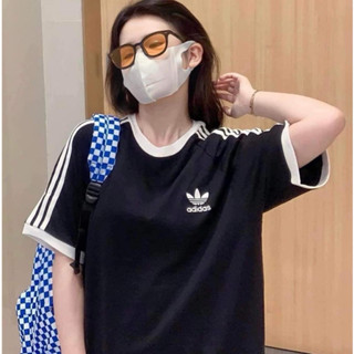 Áo thun baby tee ADIDAS cao cấp dày dặn, áo phông nam nữ dễ phối đồ