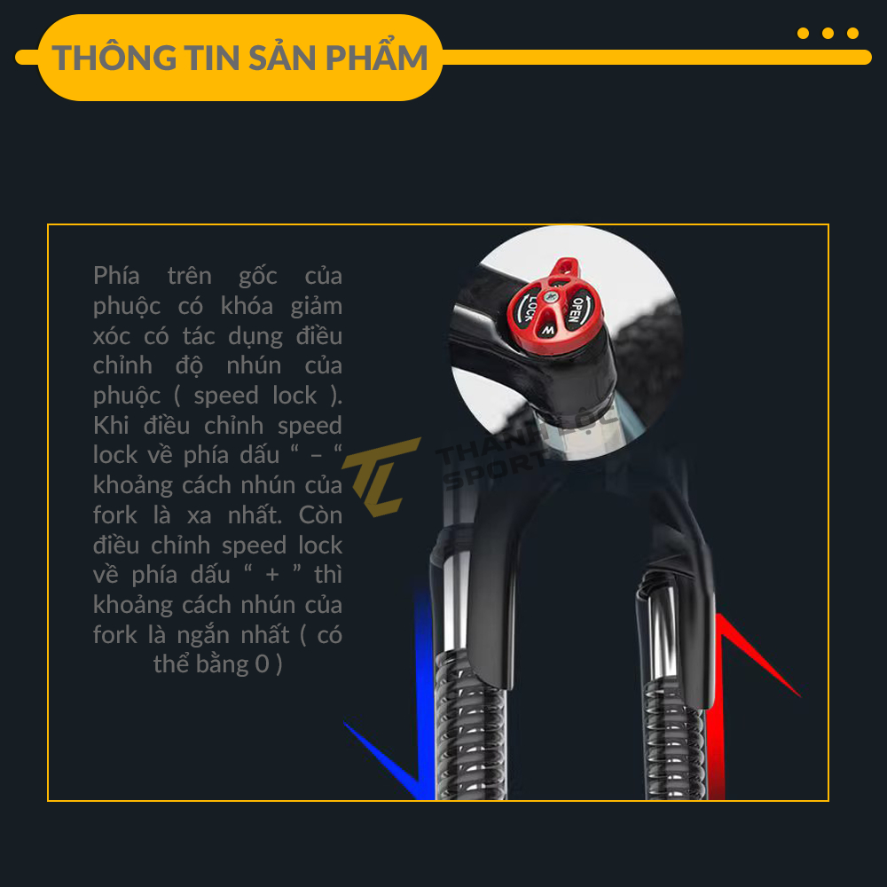 Xe đạp thể thao ngoài trời LAUX JACK Có Giảm Sốc, Kèm Chắn Bùn, Còi, Đèn Phản Quang, Bánh 26inch, 21 Tốc Độ - TL Sport