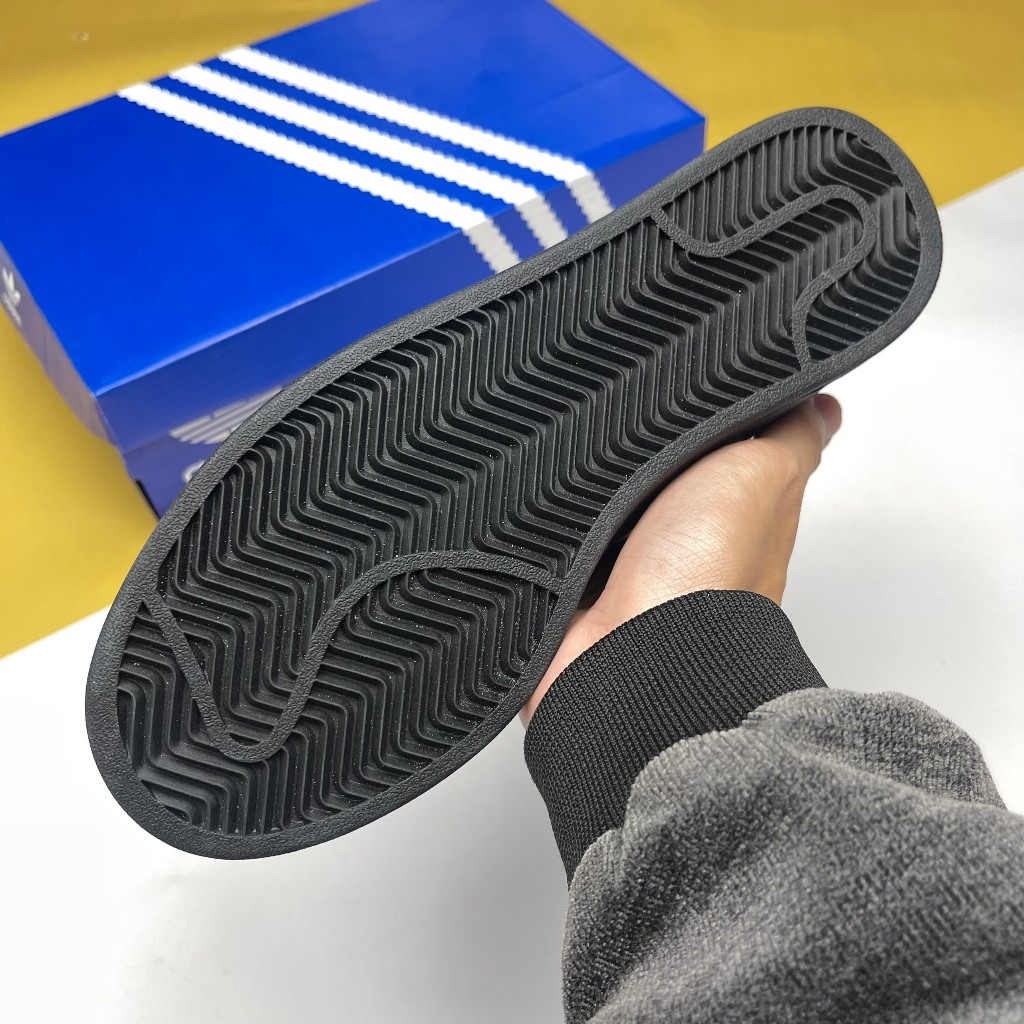 Giày Campus 00s Footwear White Core Black, Campus Xám Sọc Đen - Than.Shoes