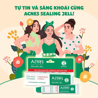 (MẪU MỚI) ACNES SEALING JELL - GEL NGỪA MỤN ĐẦU TRẮNG, ĐẦU ĐEN,KHÁNG KHUẨN