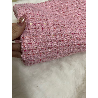 dạ tweed phẩy kim sa cao cấp