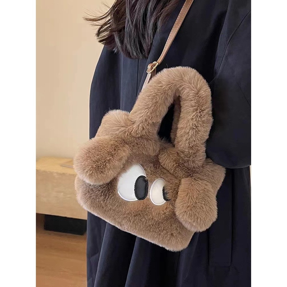 Túi xách nữ đeo chéo ĐÔI MẮT dễ thương