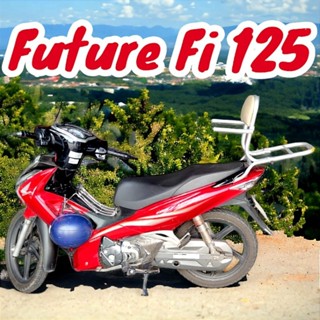 ( tặng mút lót tay) Baga phượt xe Future Fi125_Future Led.Mẫu mới có thể tháo rời 2 tay vịn