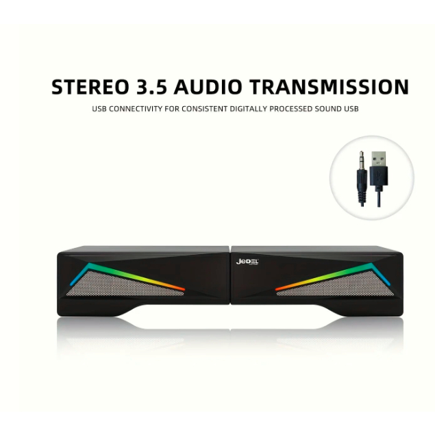 LOA S-550 2.0 2C/BỘ ĐEN 3W*2 BASS SIÊU LỚN