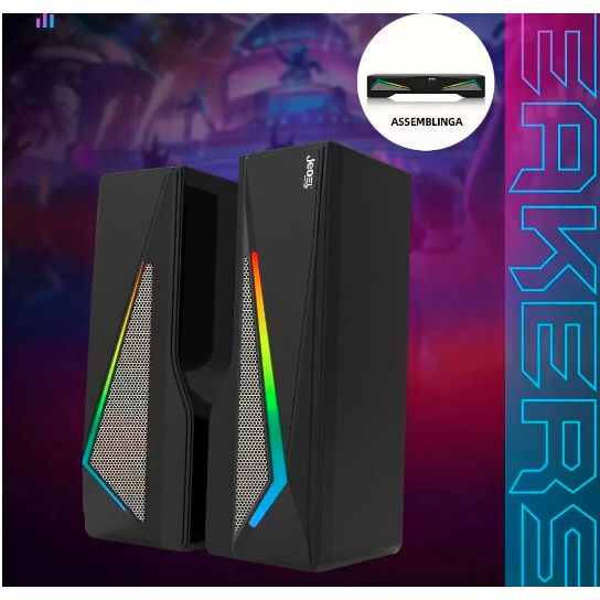 LOA S-550 2.0 2C/BỘ ĐEN 3W*2 BASS SIÊU LỚN