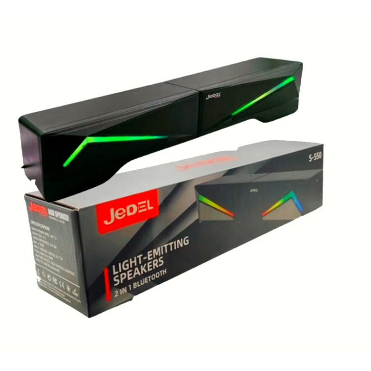 LOA S-550 2.0 2C/BỘ ĐEN 3W*2 BASS SIÊU LỚN