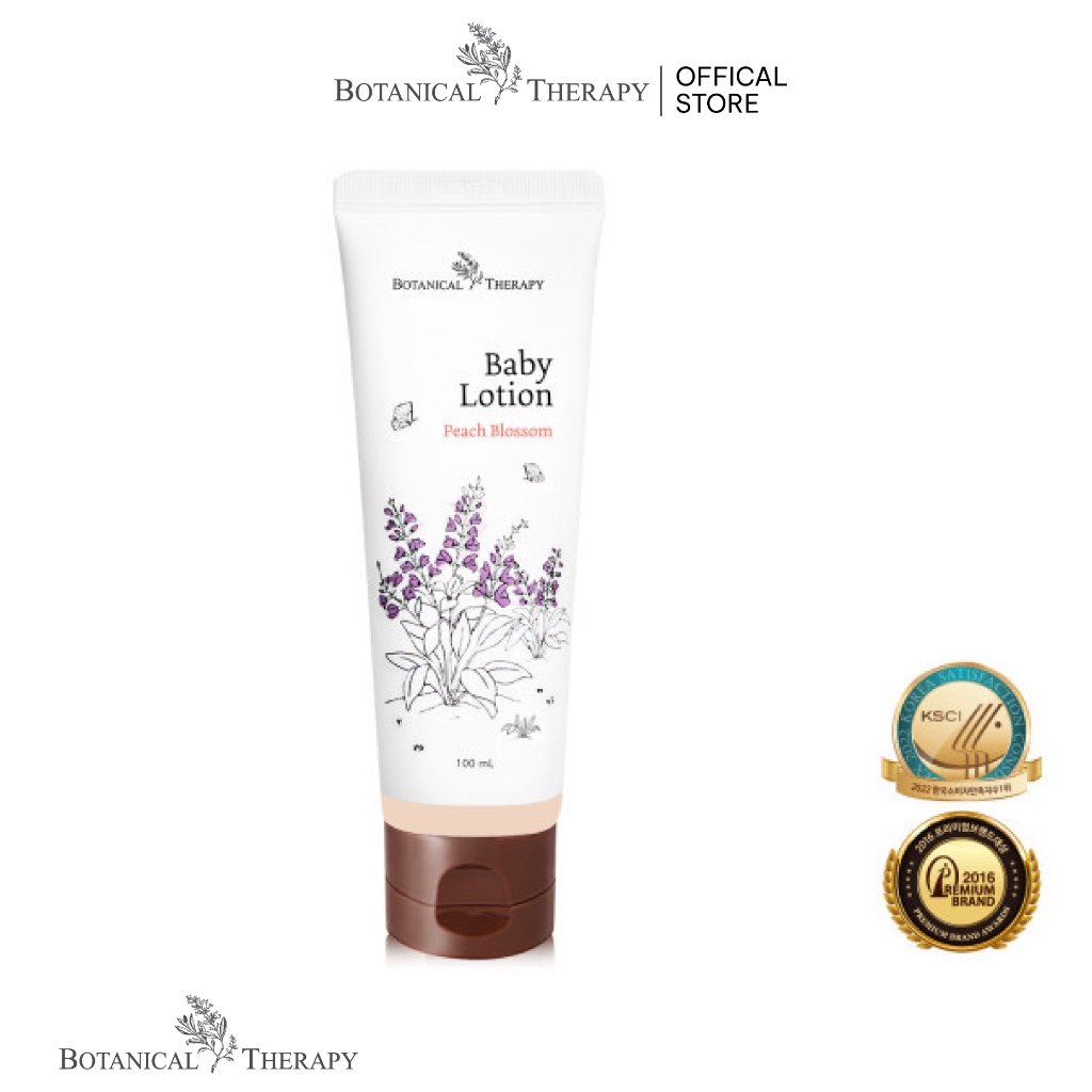 Sữa dưỡng ẩm dịu nhẹ cho bé hương hoa anh đào Botanical Therapy Baby Lotion 100ml