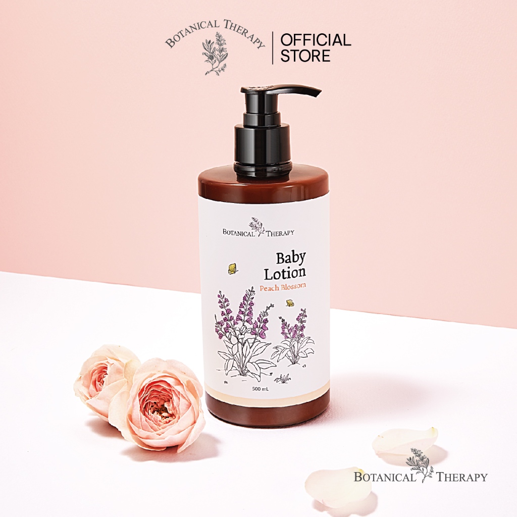Sữa dưỡng ẩm dịu nhẹ cho bé hương hoa anh đào Botanical Therapy Baby Lotion 100ml