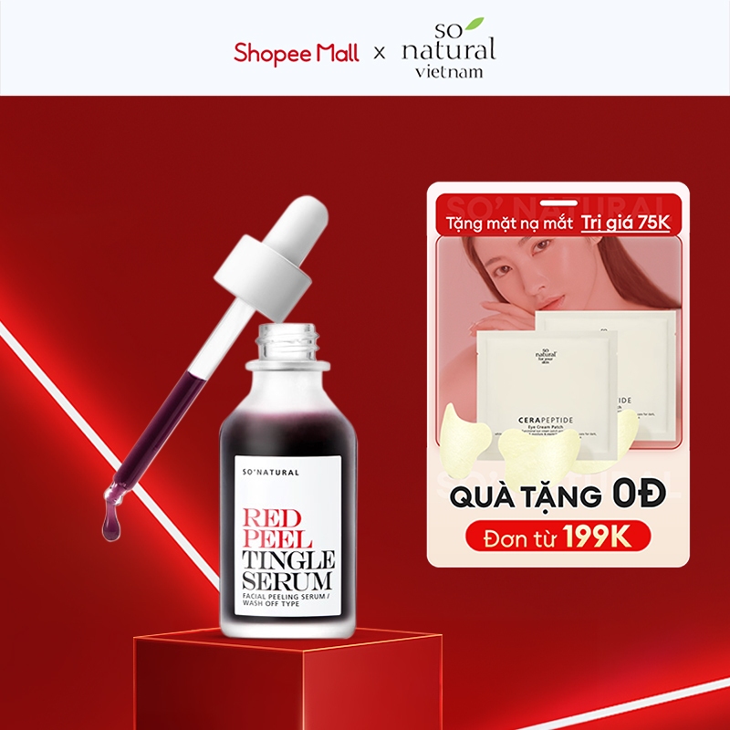 Serum tái tạo da Red Peel Tingle giúp giảm thâm và làm trắng da So Natural