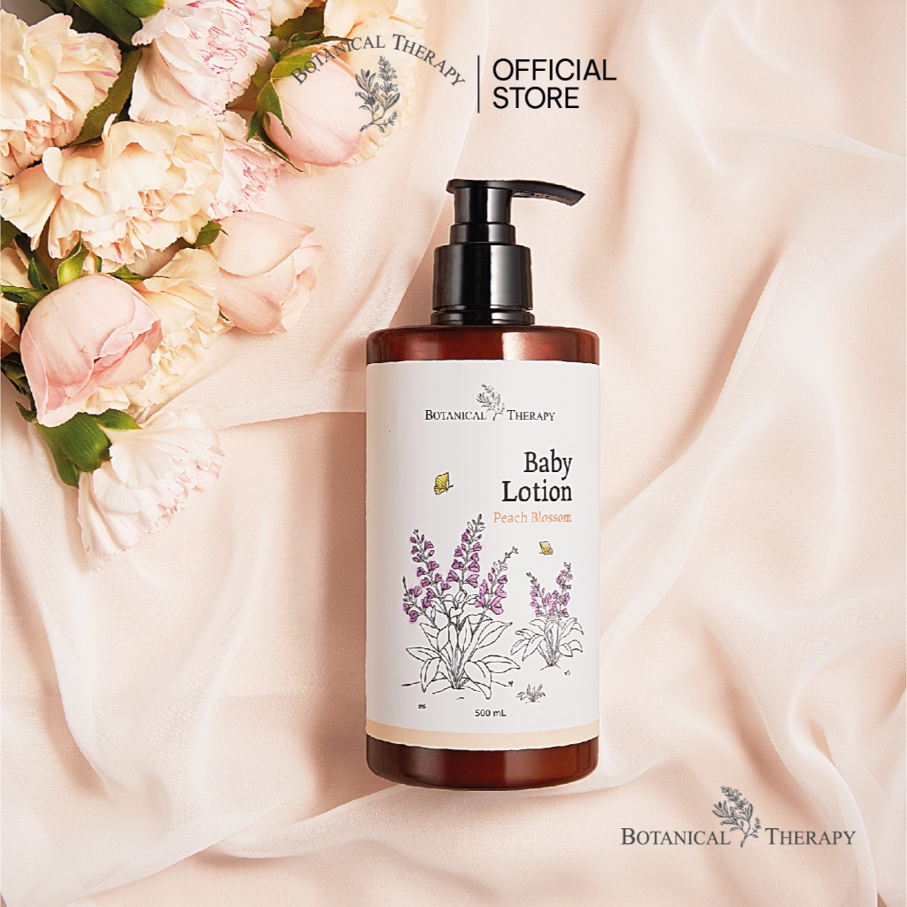 Sữa dưỡng ẩm dịu nhẹ cho bé hương hoa anh đào Botanical Therapy Baby Lotion 100ml