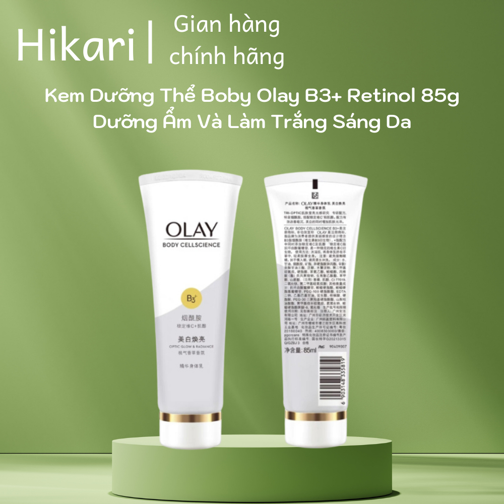 Kem Dưỡng Thể Boby Olay B3+ Retinol 85g Dưỡng Ẩm Và Làm Trắng Sáng Da