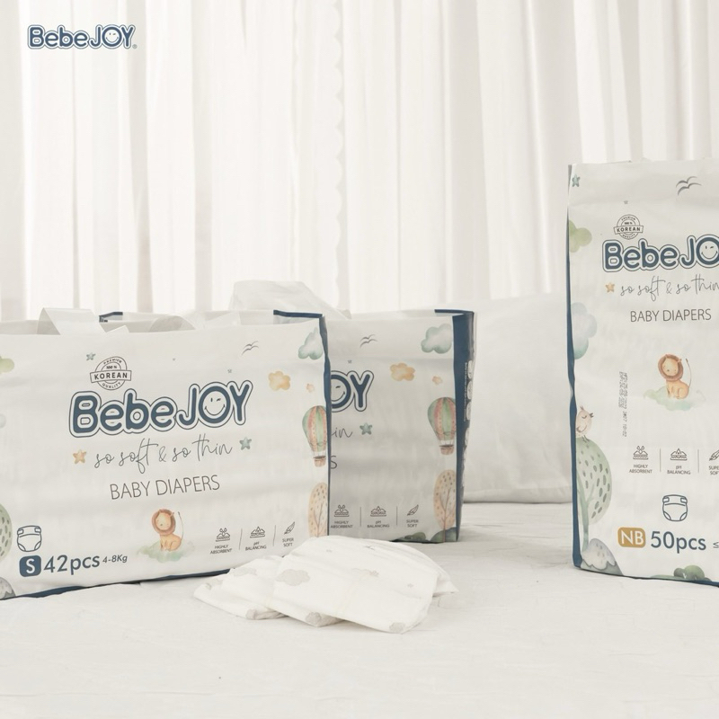 Bỉm dán / bỉm quần BebeJOY size NB/ S/ M/ L/ XL/ XXL/ XXXL