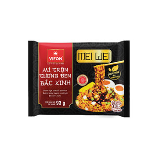 Combo 5 gói Mì trộn tương đen Bắc Kinh Mei Wei Vifon gói 93g