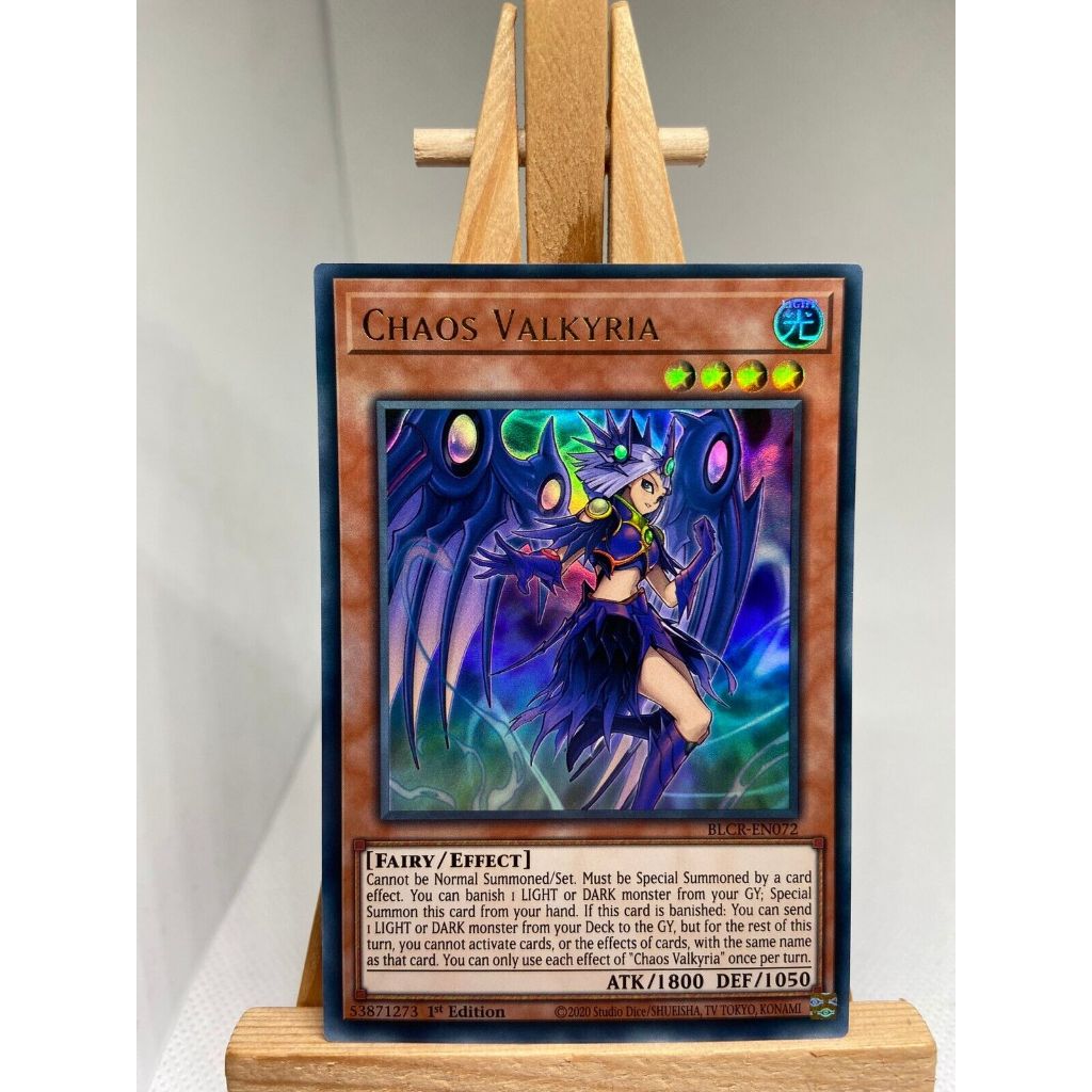 Thẻ Bài Yugioh Monster Chaos Valkyria - BLCR-EN072 - Ultra