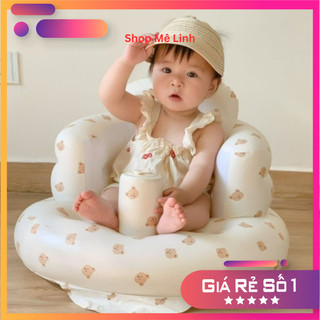 Ghế Hơi Tập Ngồi Cho Bé Bar Rot Có Hộp Ghế Ngồi Ăn Dặm Bơm Hơi Tự Động Chống Ngã Cao Cấp- Shop Mê Linh