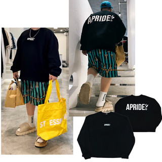 Áo Sweater Basic logo Apride bigsize, oversize, unisex, form boxy
