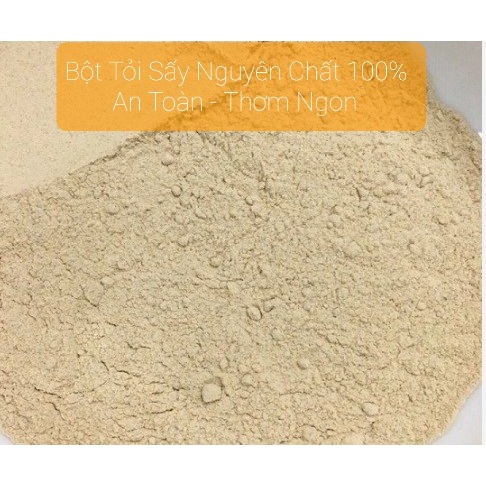 100 gram BỘT TỎI/ BỘT TỎI SẤY an toàn, thơm ngon