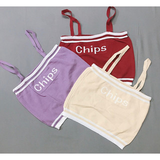Áo croptop len dệt kim