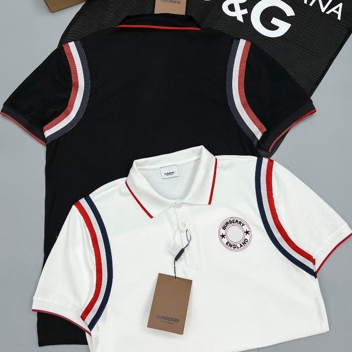 Áo Polo thêu logo BBR phối dây vai cao cấp chuẩn boy phố sang điệu form rộng trendy