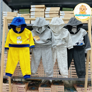 Bộ quần áo nỉ ấm cho bé hãng Nature wear
