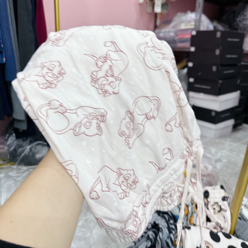 Quần cotton dày nữ mặc nhà 67785