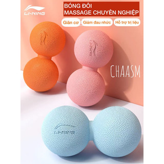 Bóng đôi Li-Ning/ bóng lăn mini massage giãn cơ chuyên nghiệp hỗ trợ trị liệu LiNing CHÍNH HÃNG