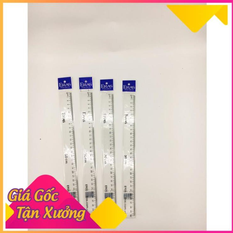 THƯỚC KẺ TRẮNG 30 CM E905 - THƯỚC THẲNG (1cây)