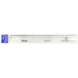 THƯỚC KẺ TRẮNG 30 CM E905 - THƯỚC THẲNG (1cây)