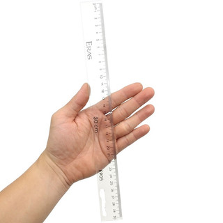 THƯỚC KẺ TRẮNG 30 CM E905 - THƯỚC THẲNG (1cây)