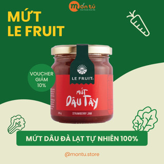 Mứt trái cây tự nhiên Le Fruit vị mứt Dâu Tây 225g