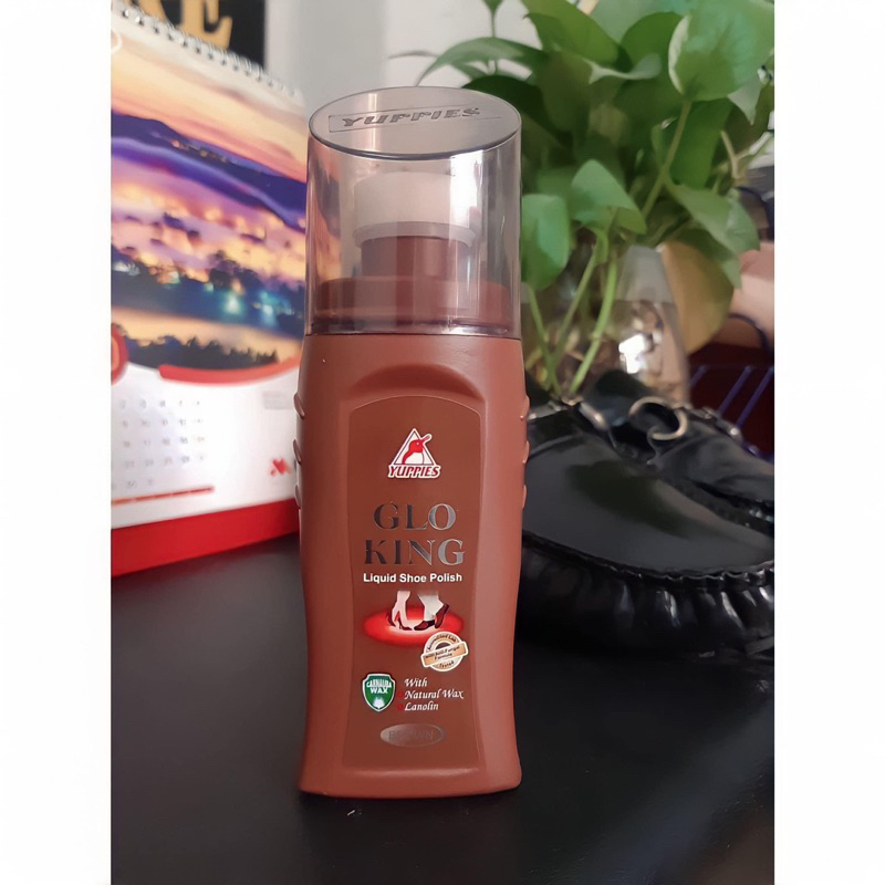 Xi nước đánh giày hãng glo king - Dùng để vệ sinh đánh Đồ Da