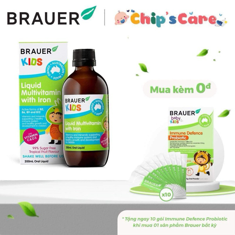 Brauer multivitamin with iron (3y+) vitamin tổng hợp