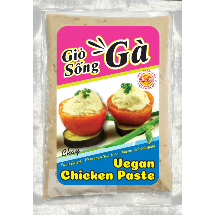 Giò Sống Gà Chay Âu Lạc 1Kg - Đông Lạnh