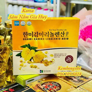 [DATE 2026] Tinh Dầu Hoa Anh Thảo Hanmi Gamma Linolenic Acid Hàn Quốc Cân Bằng Nội Tiết Tố [HỘP 180 VIÊN]