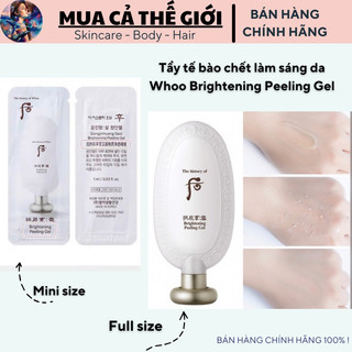 Tẩy da chết whoo brightening gel