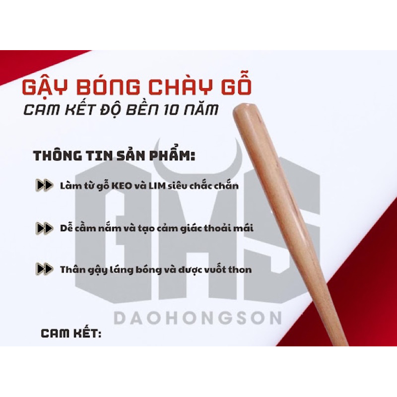 Gậy bóng chày của đào hồng sơn đhs sport