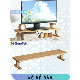 Ep48 kệ để màn hình máy tính - kệ để bàn - kệ để đồ bàn làm việc - gỗ mdf - ergotek ep42 ep44 ep46