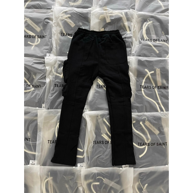 Quần Cargo - Tear of Saint - kaki Túi hộp khoá zip new2020