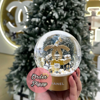 Quả cầu tuyết pha lê chà neo snowball 2023 - fullbox gift beauty