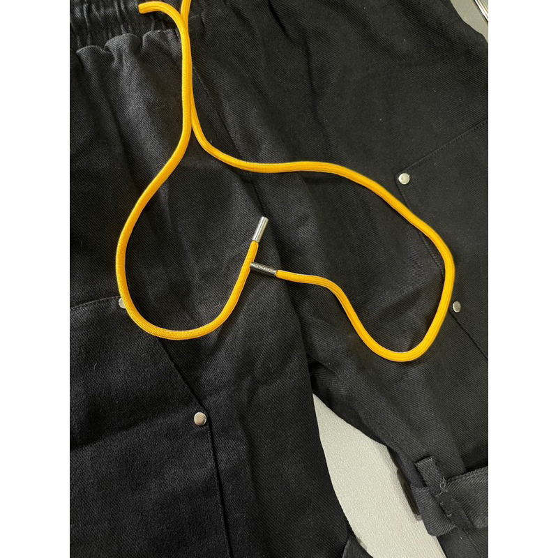 Quần Cargo Pant  - Rhude - kaki túi hộp ống loe dây bấm