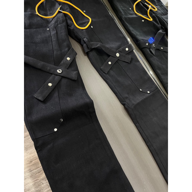 Quần Cargo Pant  - Rhude - kaki túi hộp ống loe dây bấm